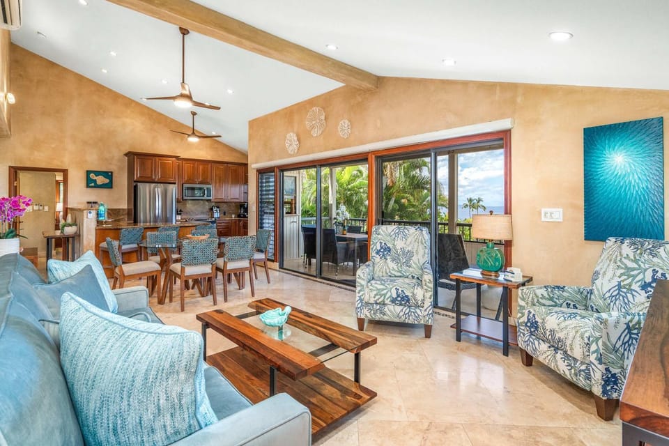 Refined Resort Wailea Oceanview Vistas House in Wailea