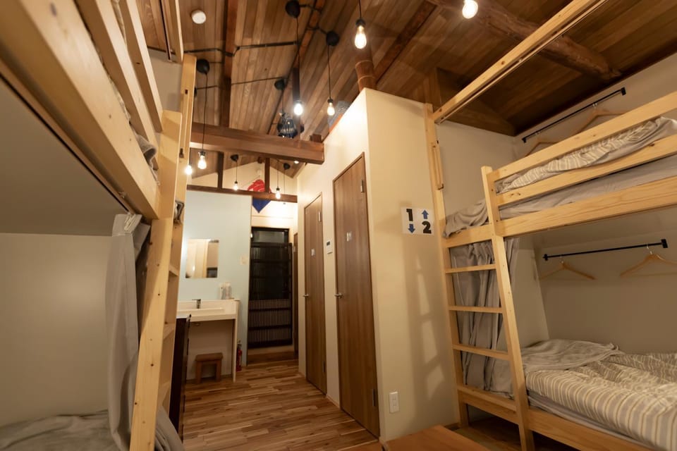 Photo of the whole room, Bedroom, bunk bed