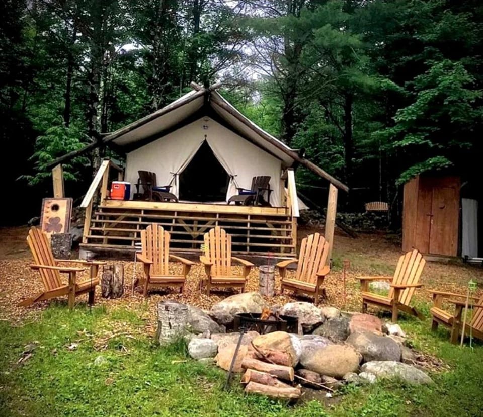 Gorgeous Safari Tent Rental Ideal for Glamping in Upstate New York House in Hudson Valley