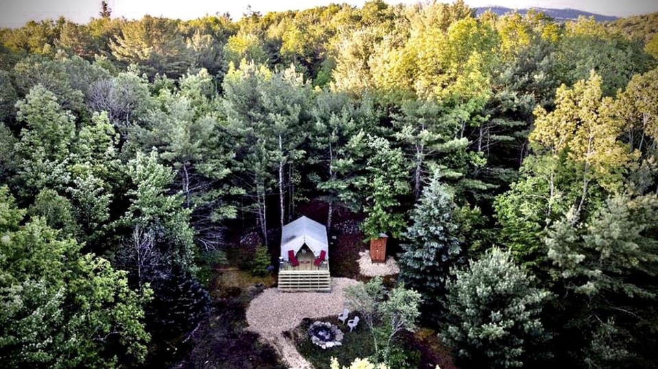 Gorgeous Safari Tent Rental Ideal for Glamping in Upstate New York House in Hudson Valley