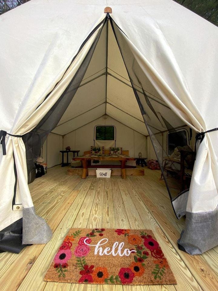Gorgeous Safari Tent Rental Ideal for Glamping in Upstate New York House in Hudson Valley