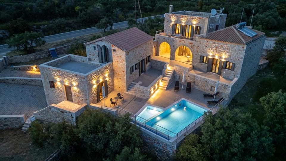 Property building, Patio, Day, Night, Pool view, Swimming pool, sunbed