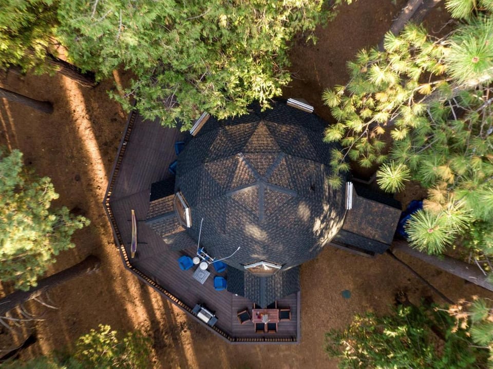Secluded Dome Rental Surrounded by Stunning Nature near Arnold, California House in Arnold