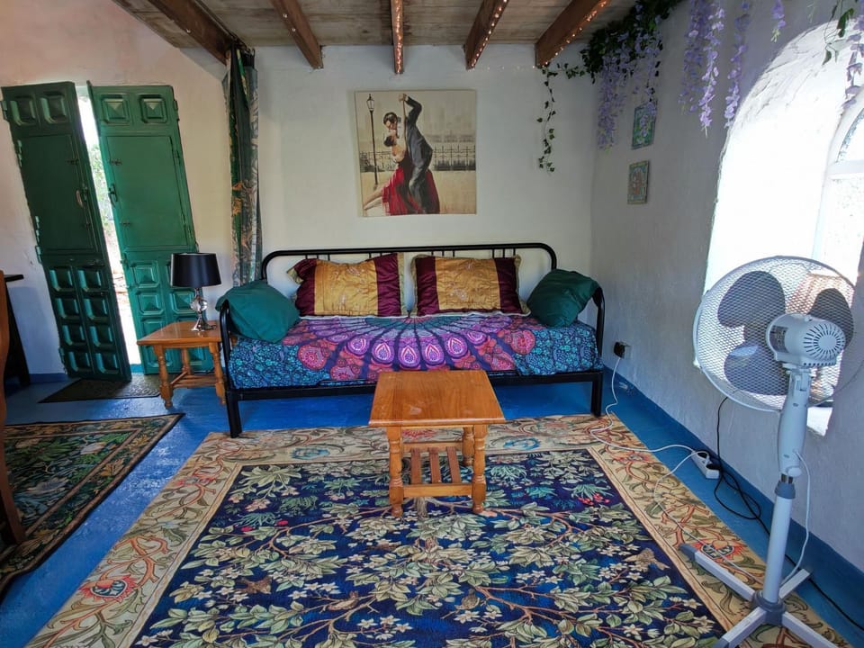 Bed, Living room