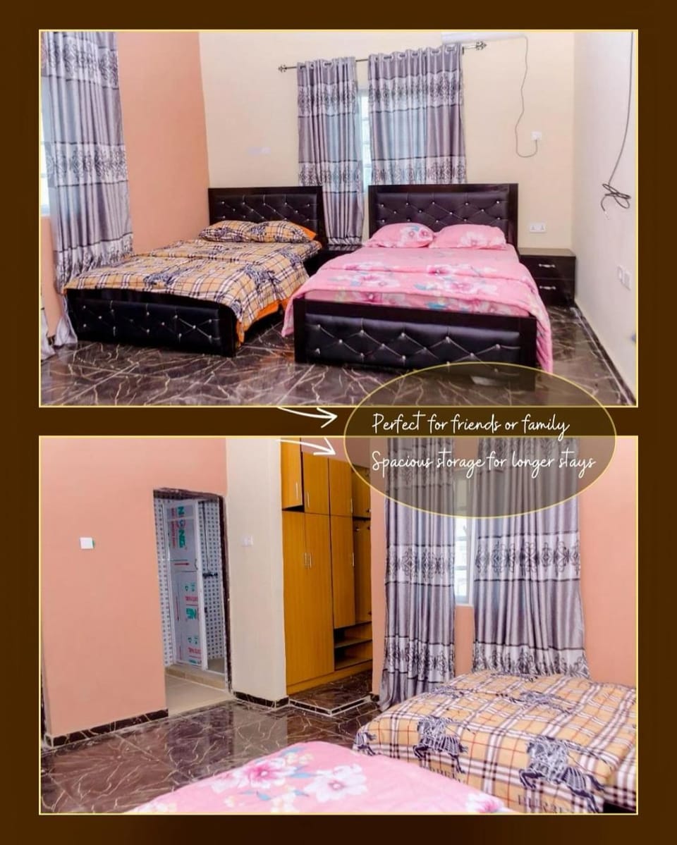 Royal Guests Holiday Lets - A Modern 2-Bedroom Apartment with balcony, 24H CCTV, perfect for families, business or leisure Apartment in Nigeria