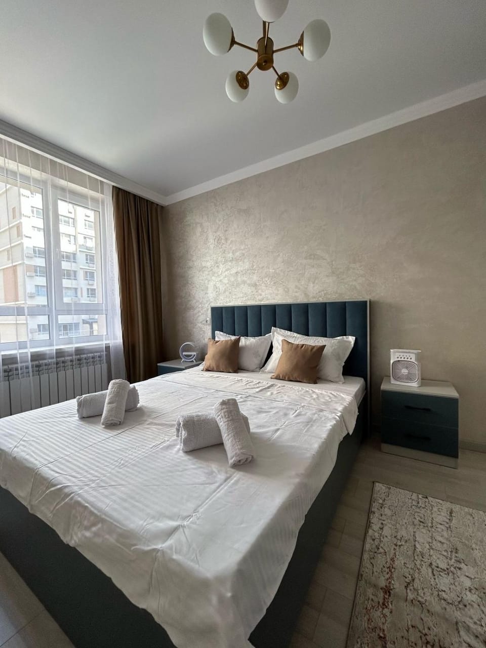 ЖК Rams City Уютная евродвушка рядом с ТРЦ ADK Apartment in Almaty