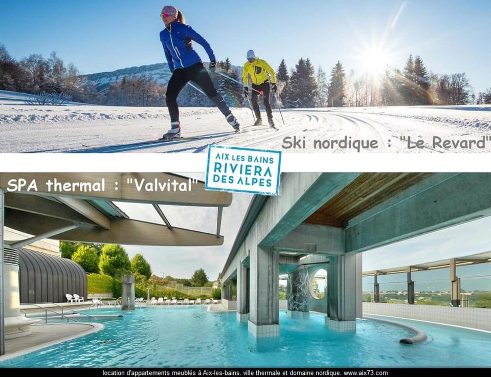 Calme et lumineux, centre-ville, pour 4 - H2 Apartment in Aix-les-Bains