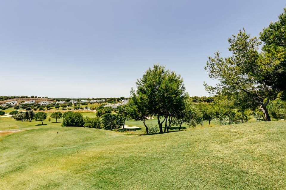 Spring, Natural landscape, Golfcourse