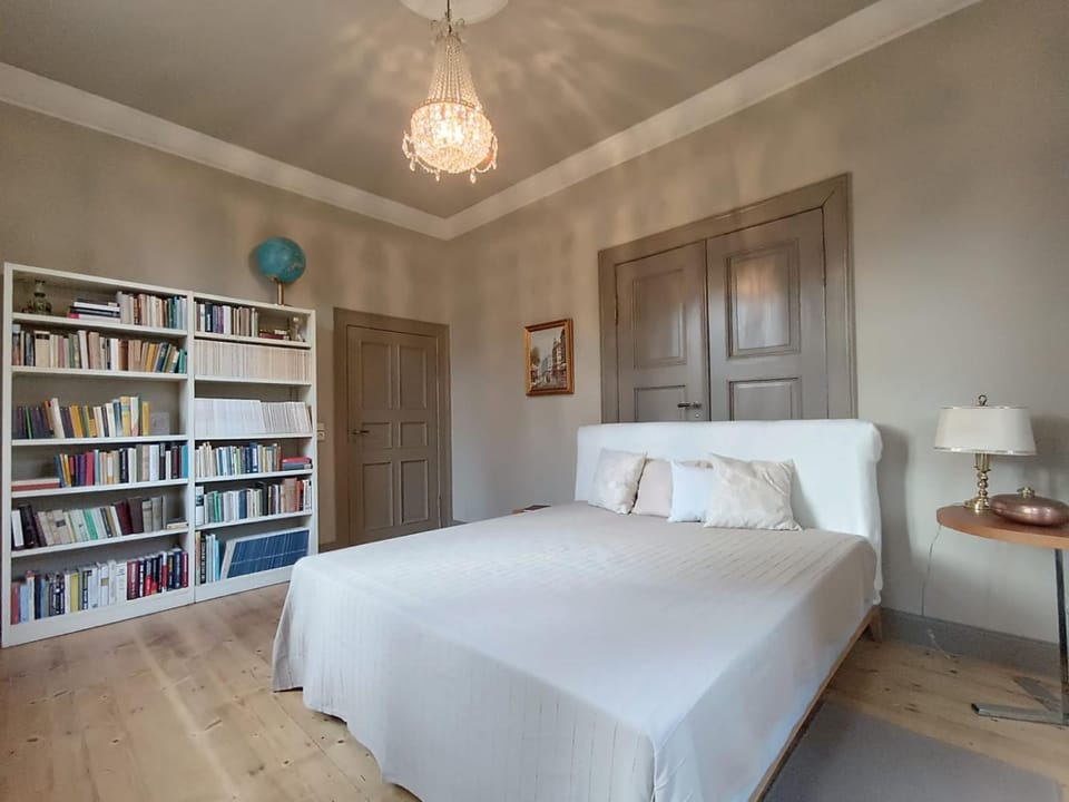 Bed, Library, Photo of the whole room, Bedroom