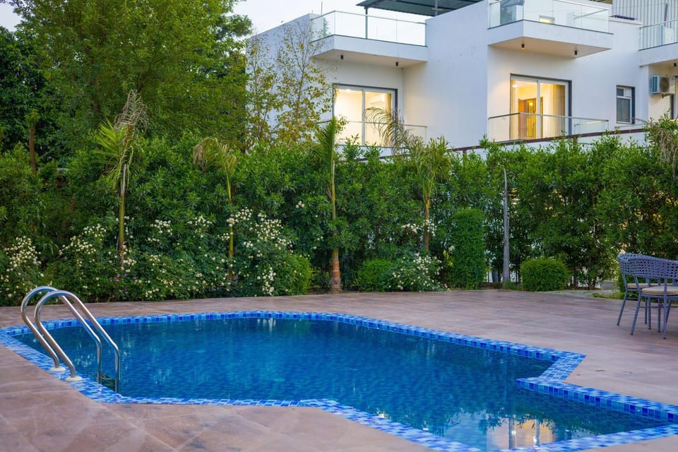 ELIVAAS Signature AdhiVa 5-BHK Farmhouse with Private Pool, Bar & Lush Garden Villa in Haryana