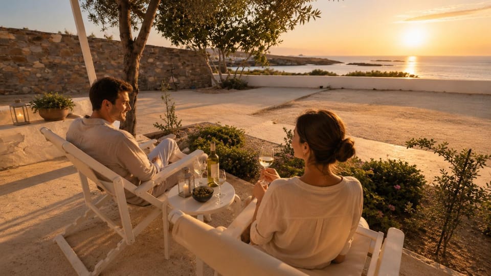 Balcony/Terrace, Sea view, Sunset