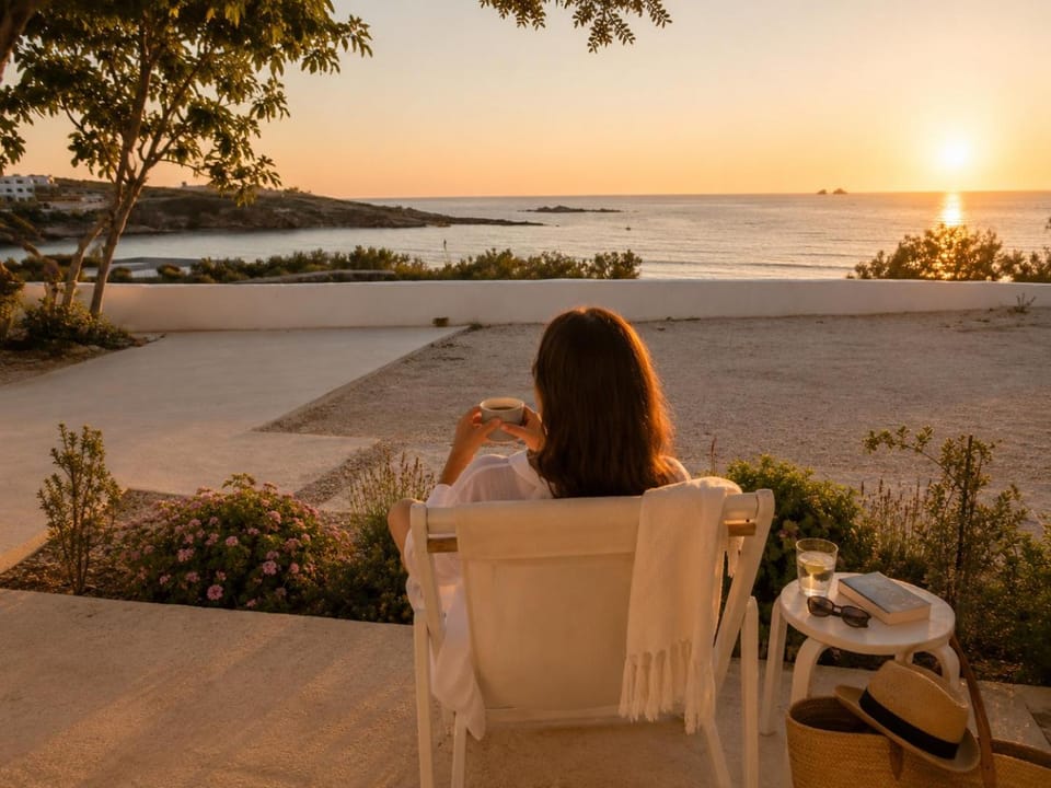 Balcony/Terrace, Sea view, Sunset