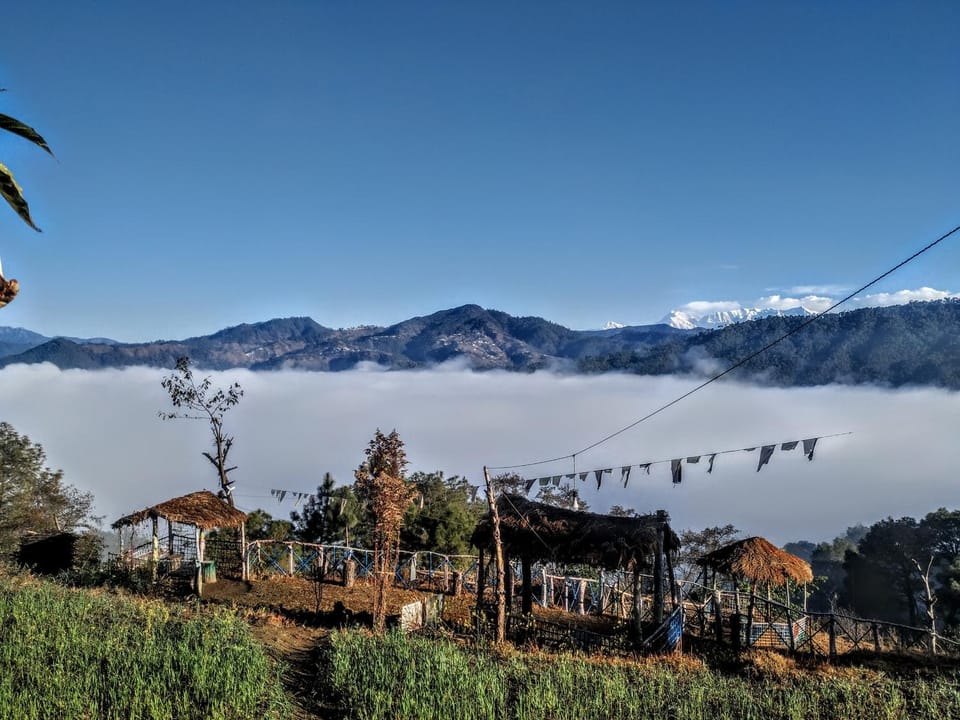 Patio, Day, Natural landscape, Garden, View (from property/room), Balcony/Terrace, Mountain view