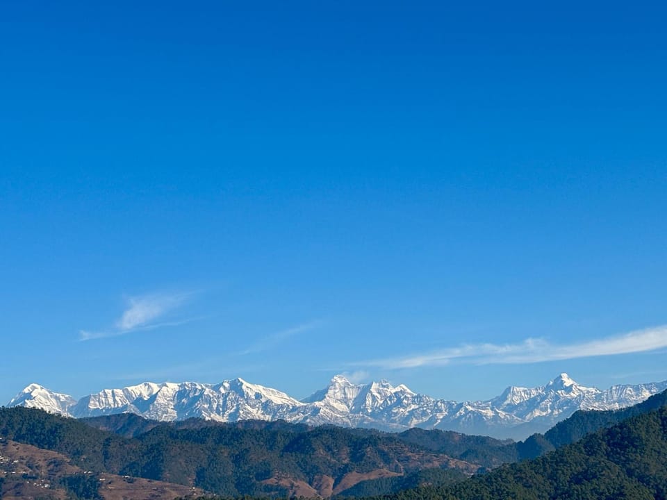 Day, Natural landscape, Winter, Mountain view