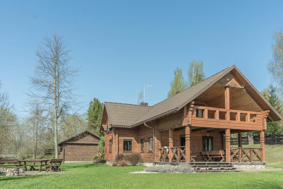 Rubikių Kranto Sodyba Villa in Vilnius County, Lithuania