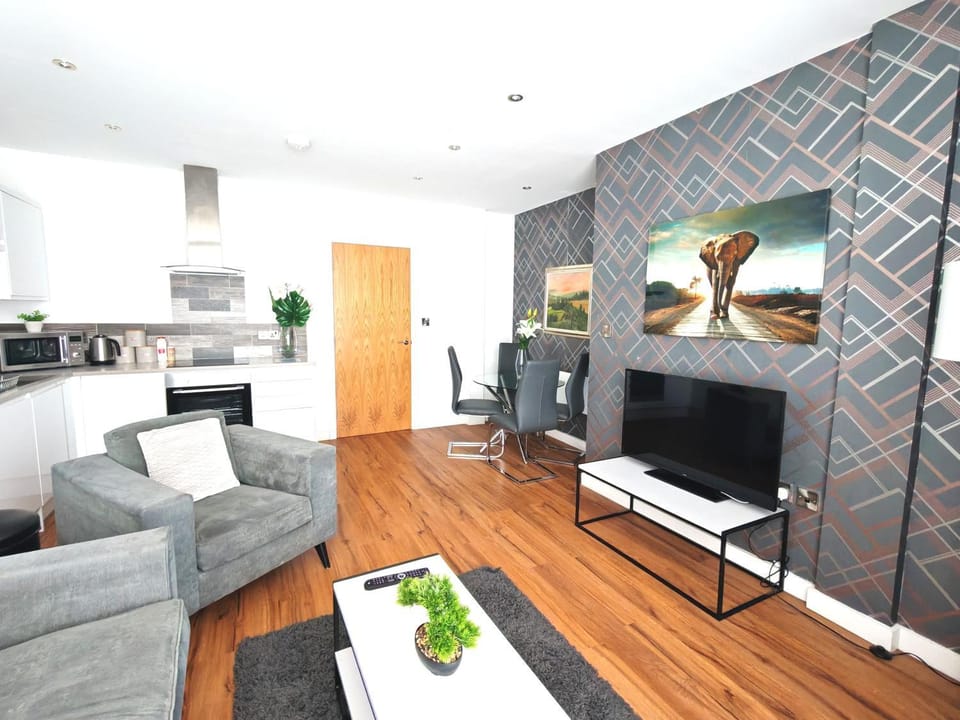 Living room, Dining area, kitchen, kitchen