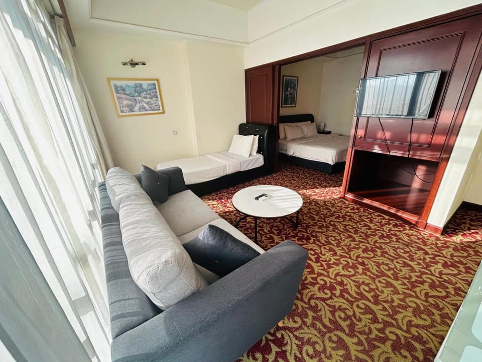 Bed, Living room, Bedroom