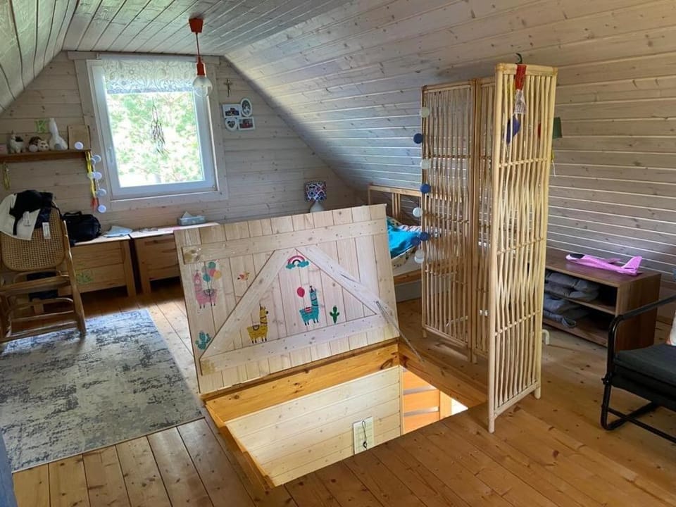 Miętówka - Cottage in Kashubia House in Pomeranian Voivodeship