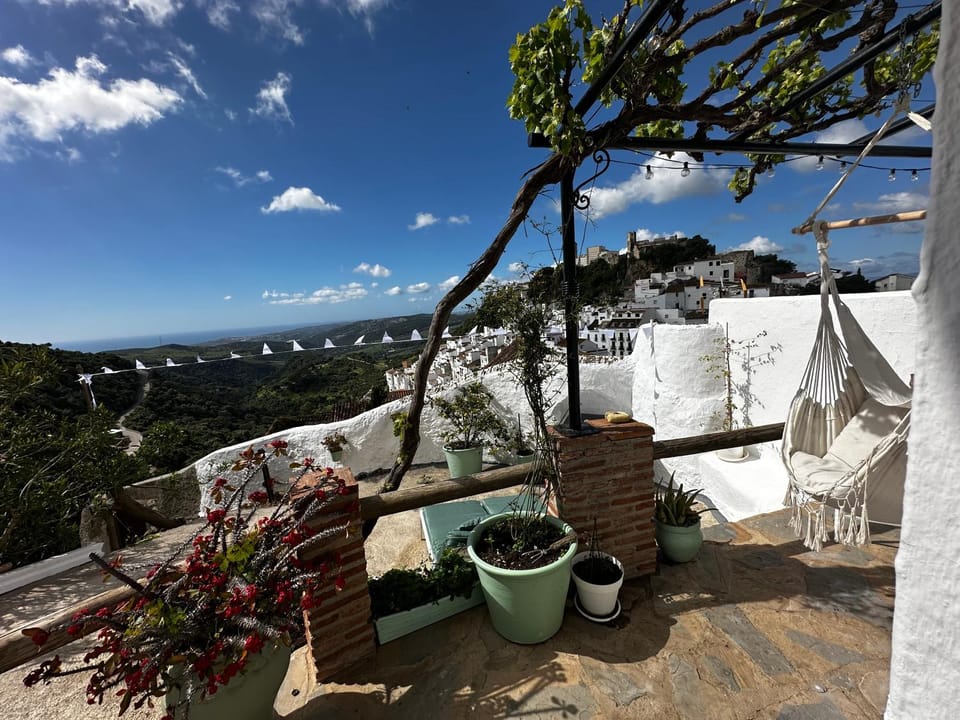 Day, Natural landscape, View (from property/room), Balcony/Terrace, Mountain view