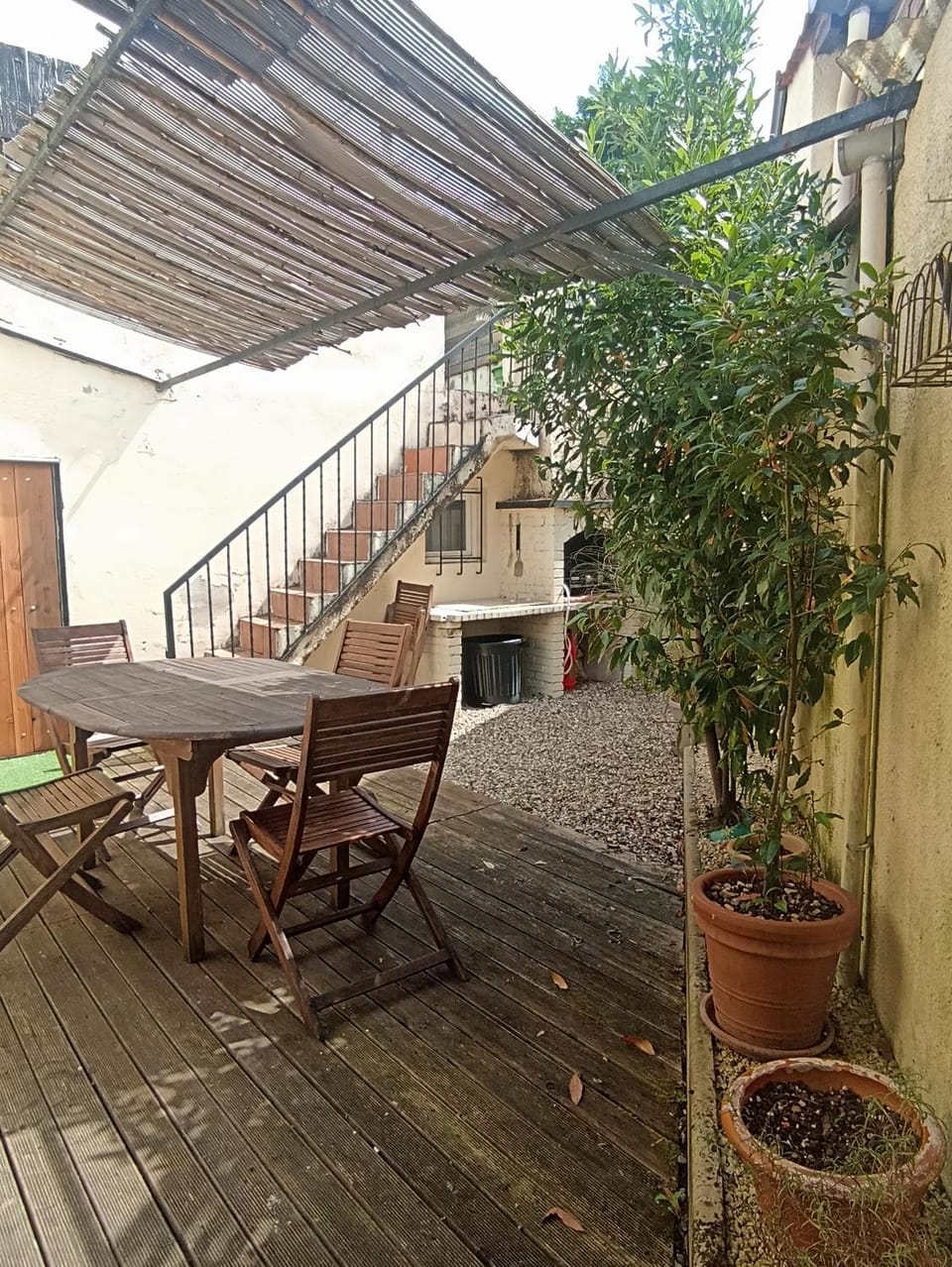 Patio, Garden, Dining area