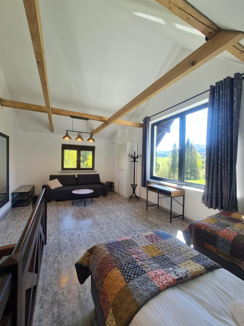 Seating area, Bedroom