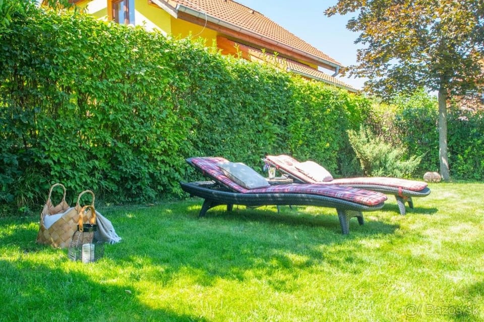 Garden view, sunbed