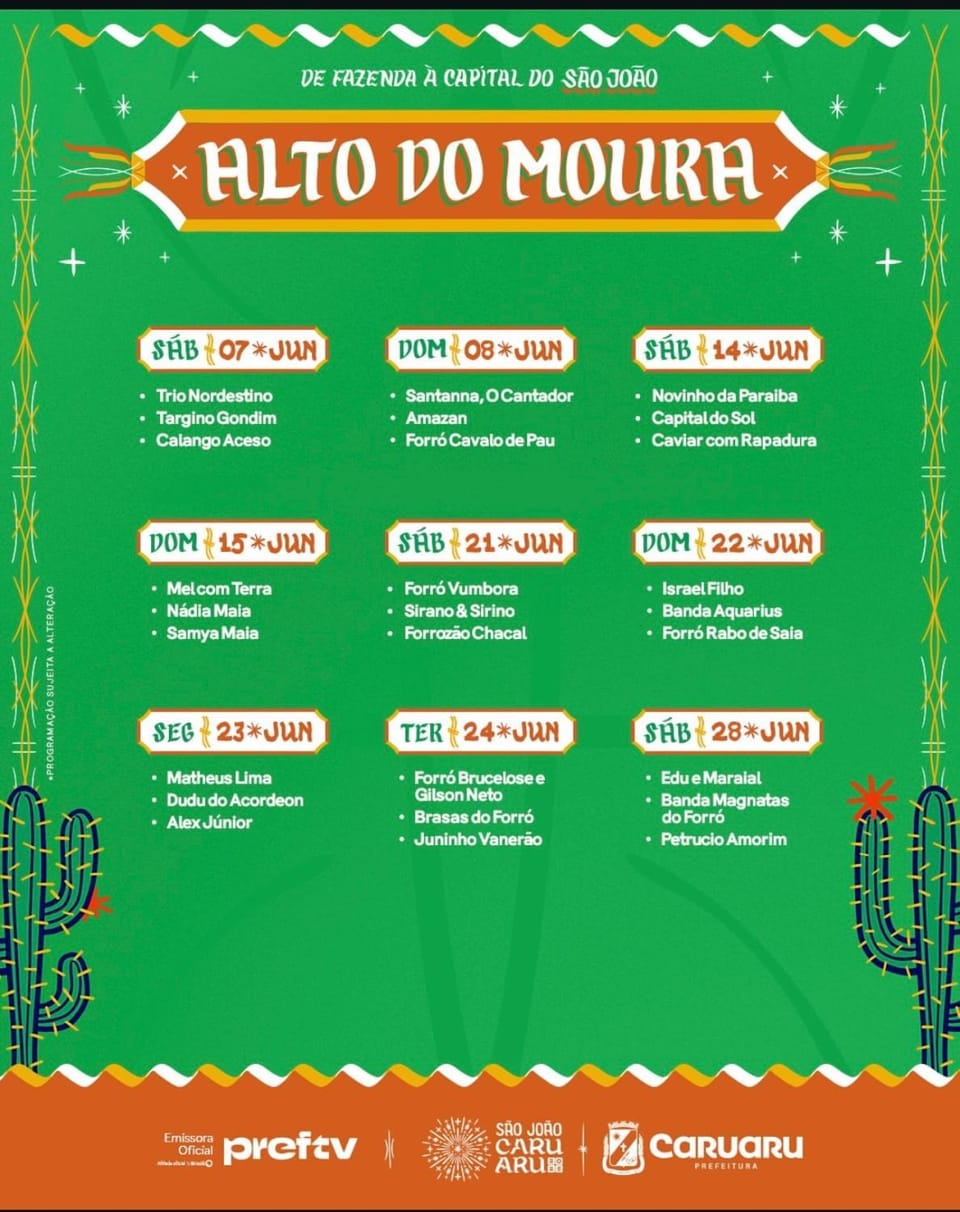 Maior e Melhor São João do Mundo - FIM DE SEMANA Apartment in Caruaru