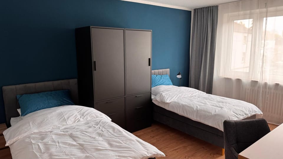 Bed, Photo of the whole room, Bedroom, wardrobe