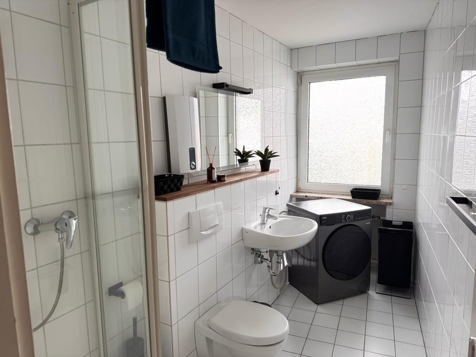 Shower, Toilet, Bathroom, washing machine