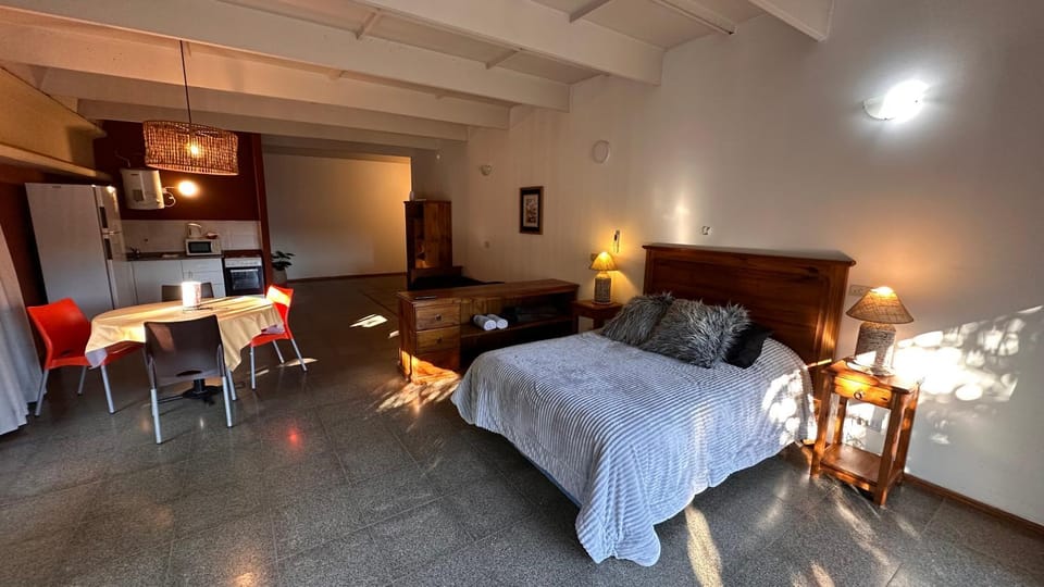 Bed, Kitchen or kitchenette, Living room, Photo of the whole room, Dining area, Bedroom, oven