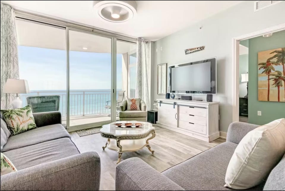 Aqua 403 - Free Beach Chairs! Indoor/Outdoor Pool! Apartment in Panama City Beach