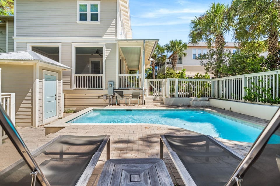 Amaryllis Point - 30A, Private Pool, Bicycles, 3 King Masters! House in Rosemary Beach