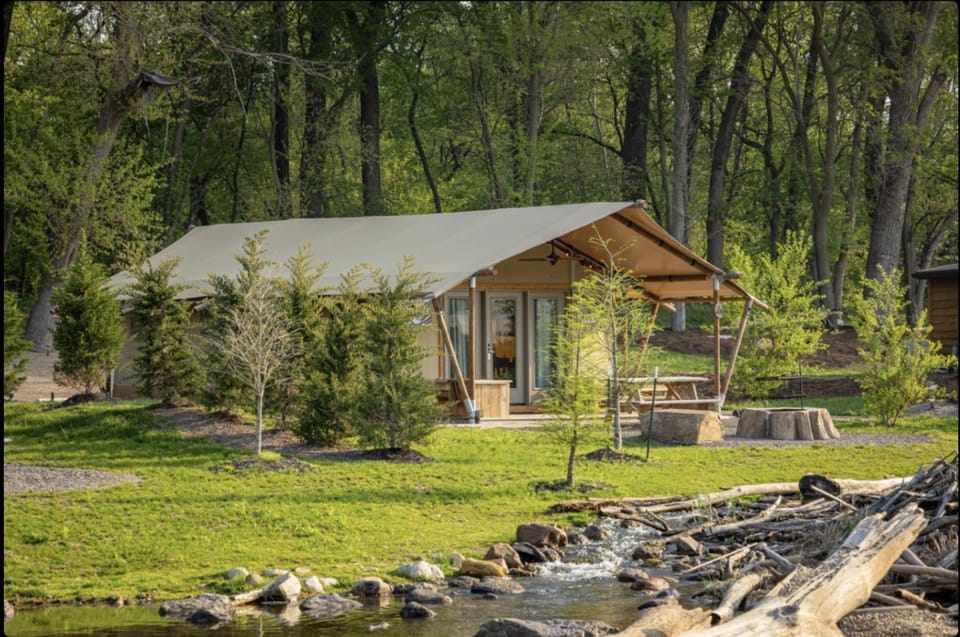 Property building, Garden view