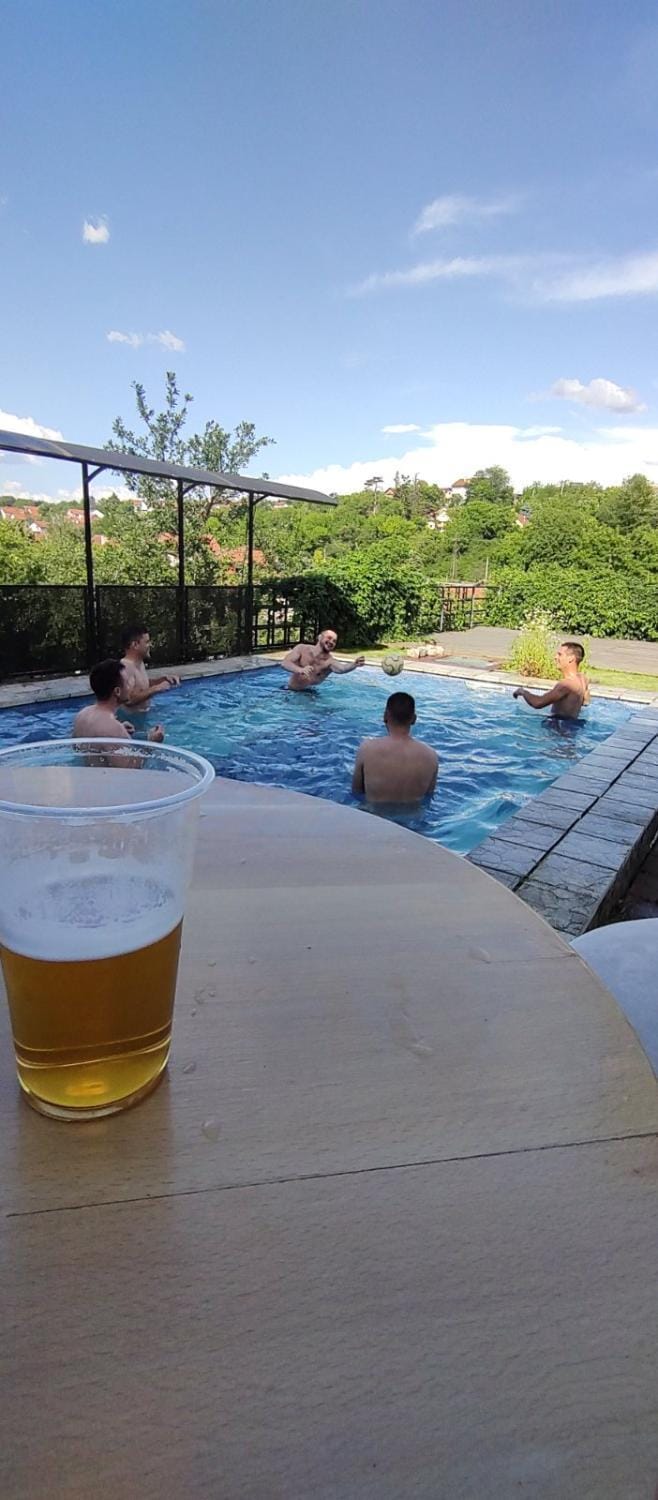 People, Natural landscape, Food and drinks, Pool view, Swimming pool, Drinks, group of guests