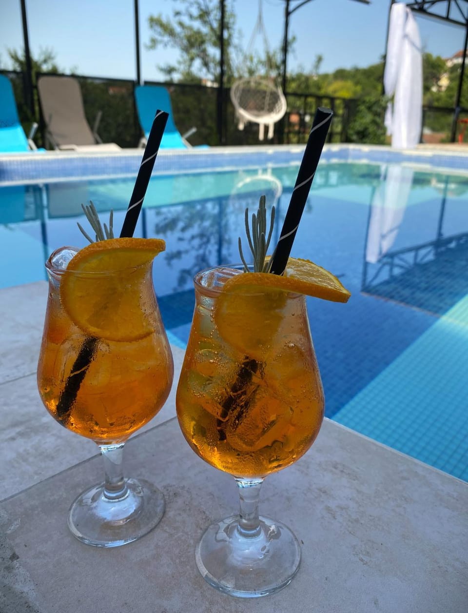Pool view, Swimming pool, Drinks
