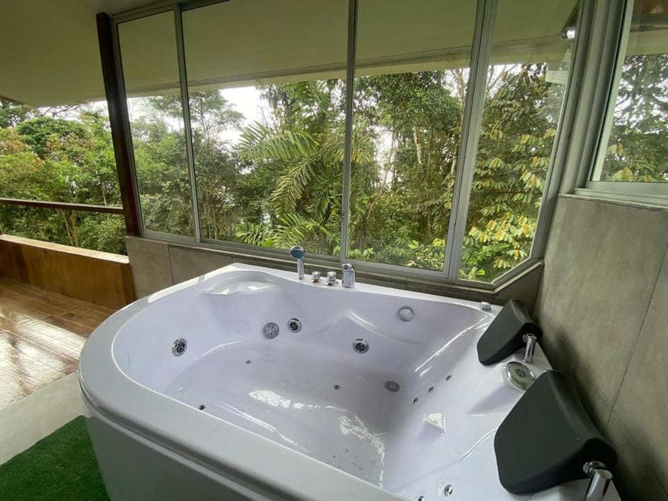 Natural landscape, Hot Tub, Bathroom, Bath