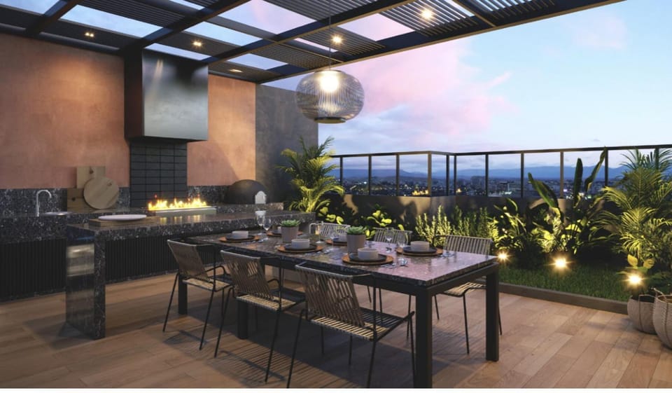BBQ facilities, Dining area