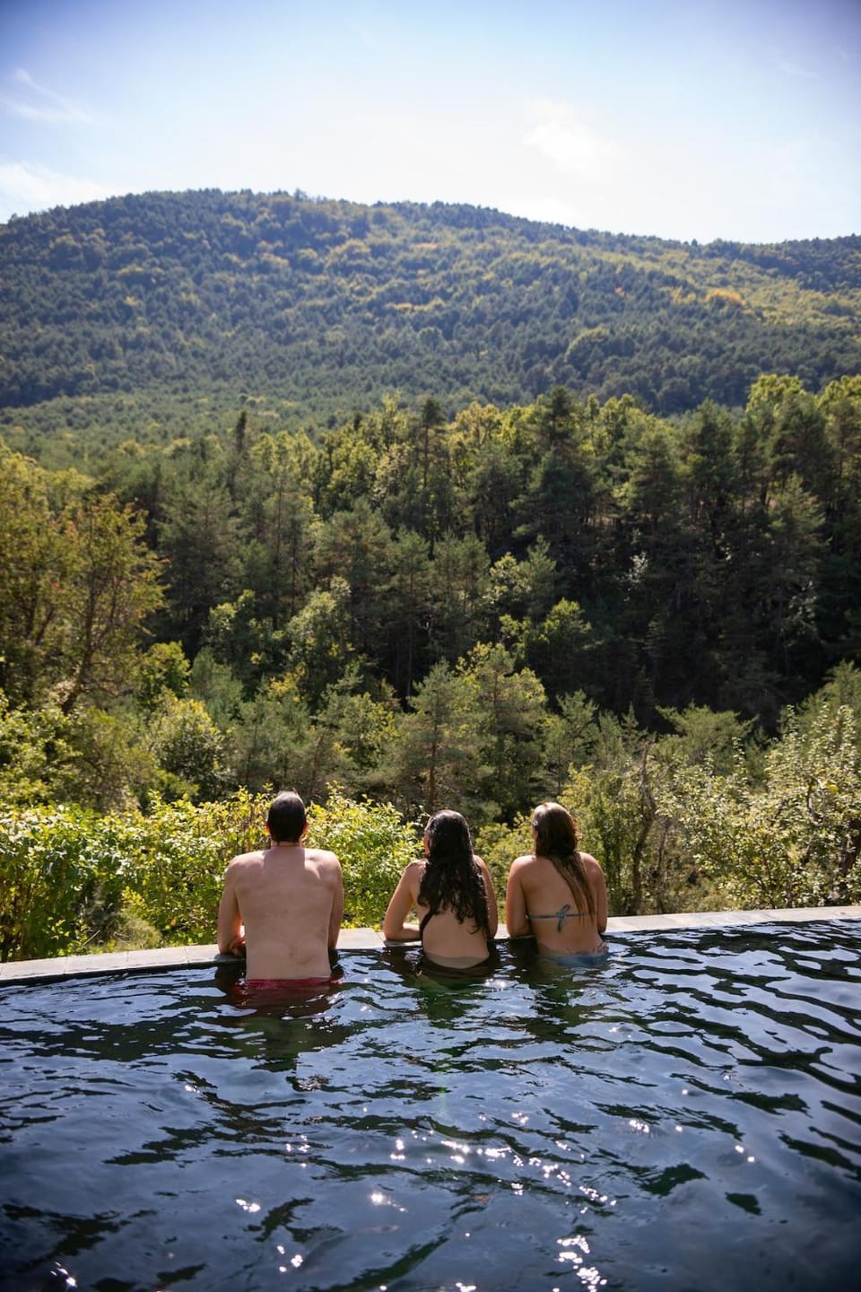 Nearby landmark, Day, People, Natural landscape, Mountain view, Pool view, Swimming pool, group of guests