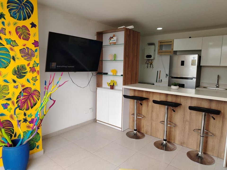 Frente al Malecón con Vista, Zona Gastronómica, PARQUEDERO GRATIS Apartment in Guatapé