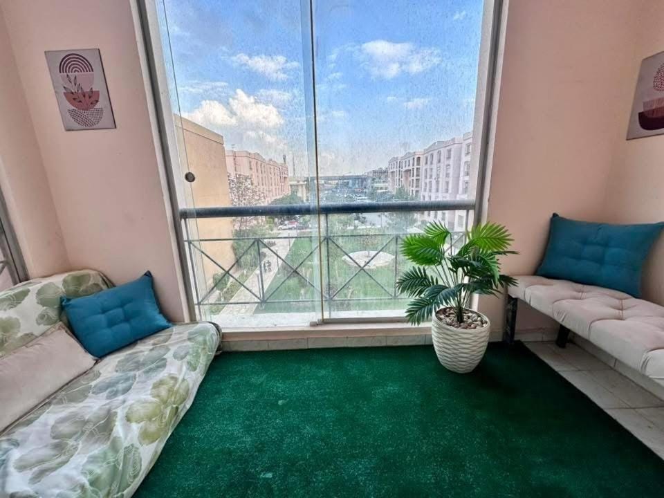 CairoKey Rehab City APT - 2BDR Modern, Garden View Apartment in New Cairo City