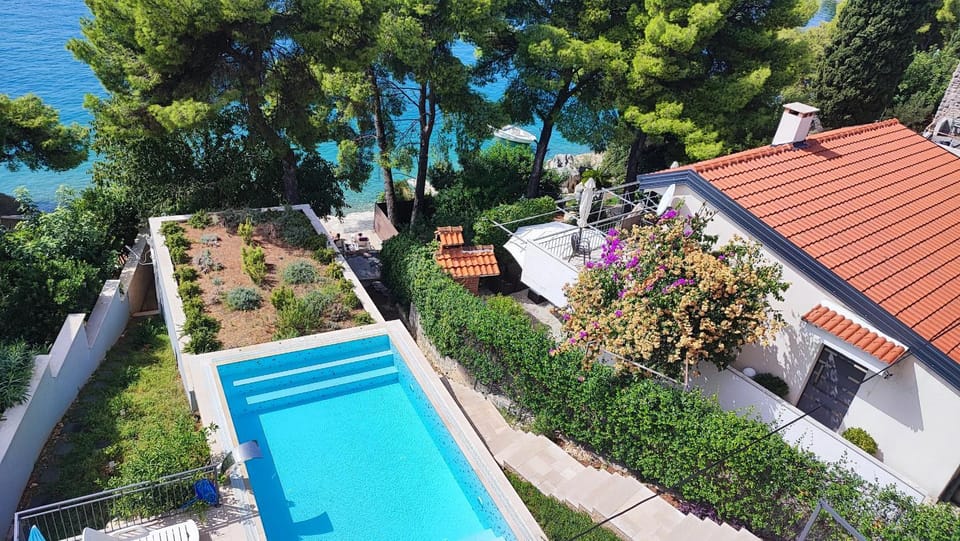 Garden, Sea view, sunbed