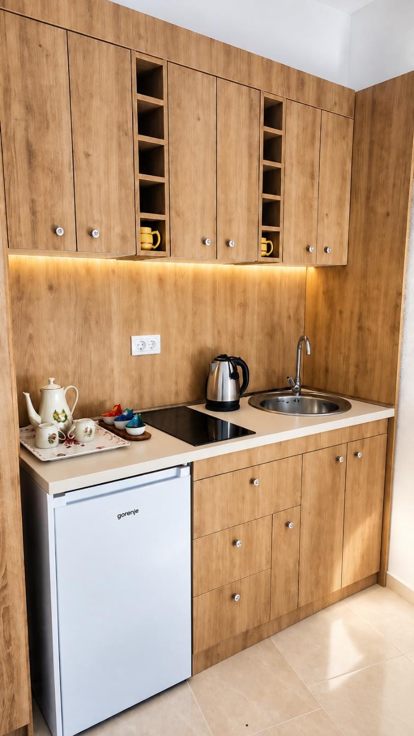 Coffee/tea facilities, Kitchen or kitchenette, minibar, kitchen, kitchen