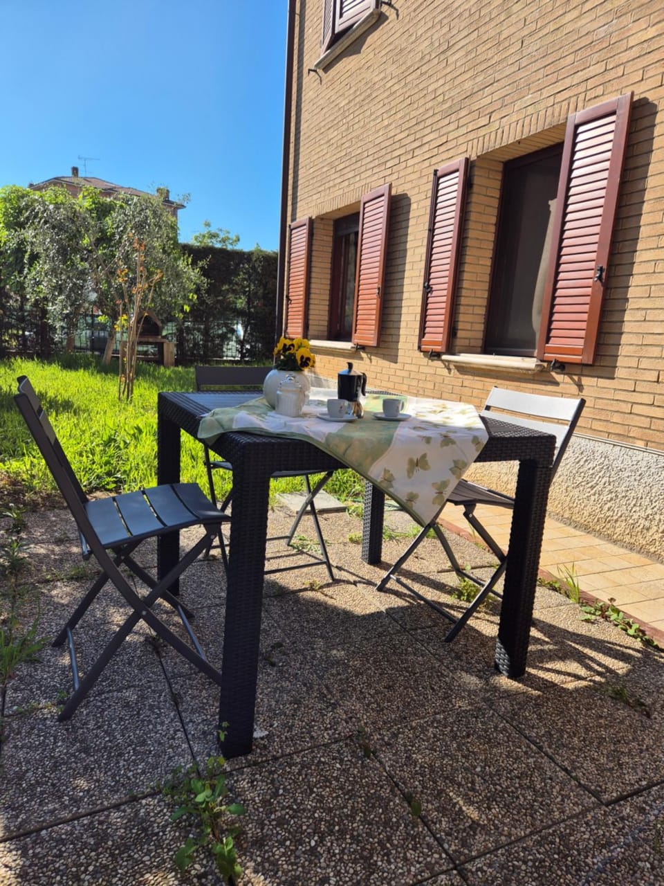 Property building, Garden, Garden view