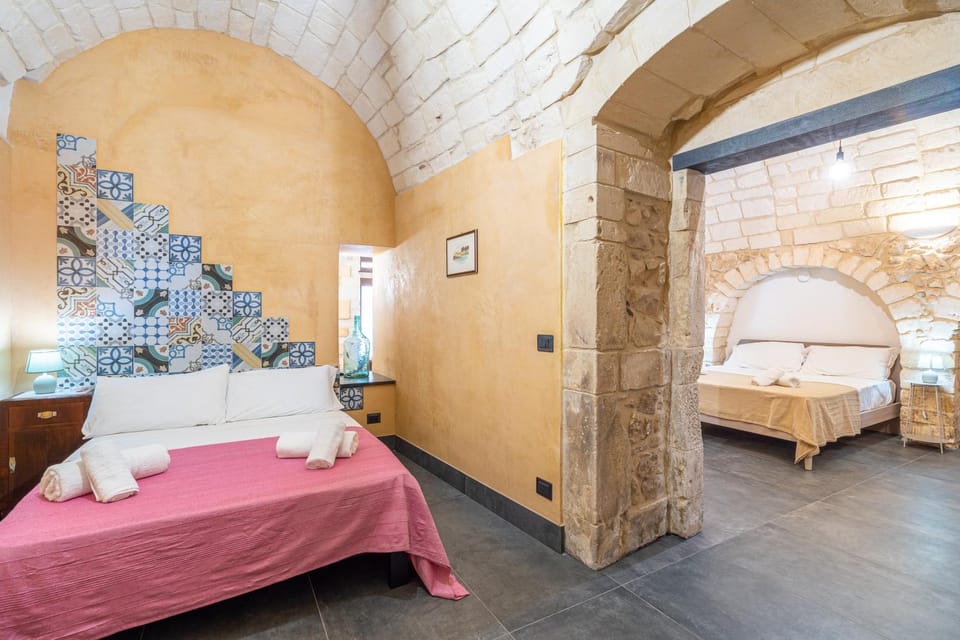 Property building, Living room, Bedroom