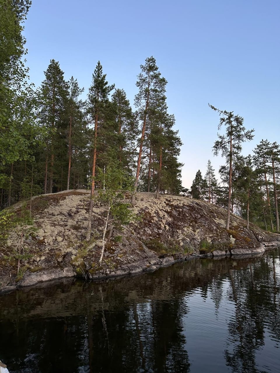 Natural landscape, Lake view