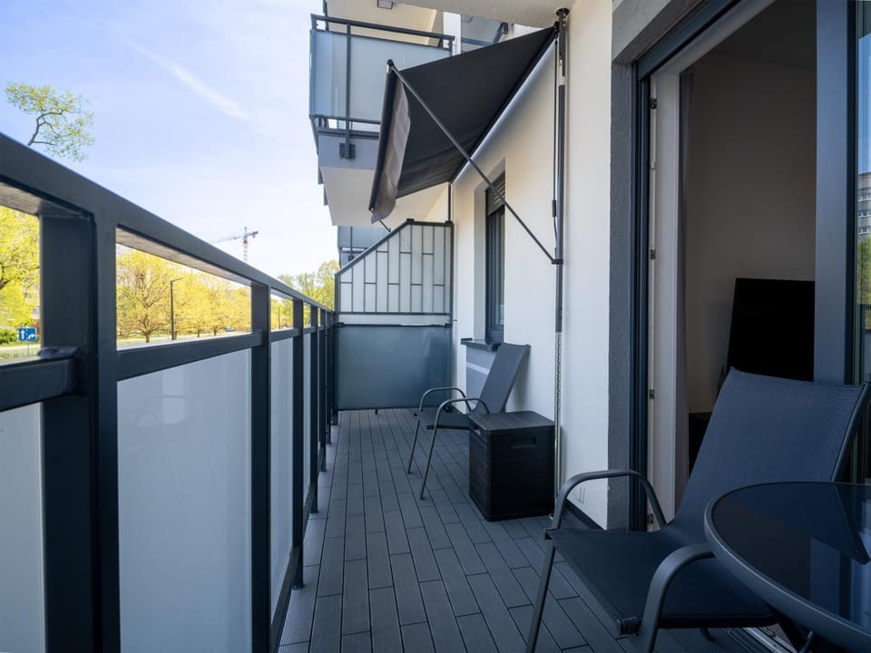 View (from property/room), Balcony/Terrace, Seating area