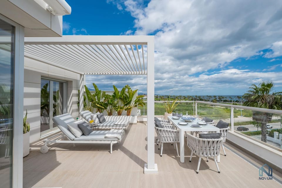 Balcony/Terrace, Seating area, sunbed