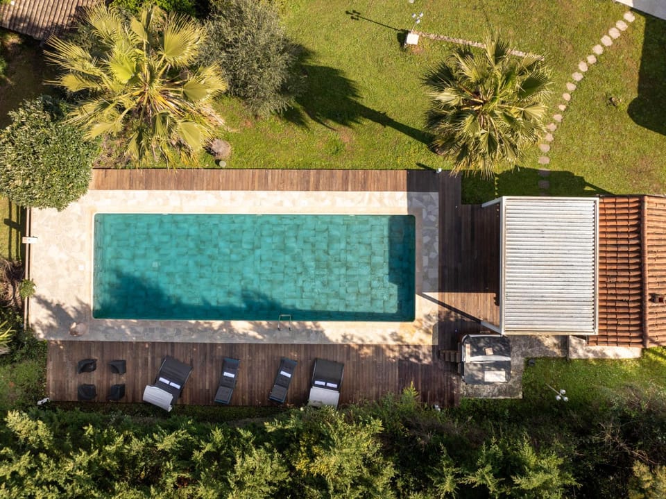 Bird's eye view, Garden view, Pool view, Swimming pool, sunbed