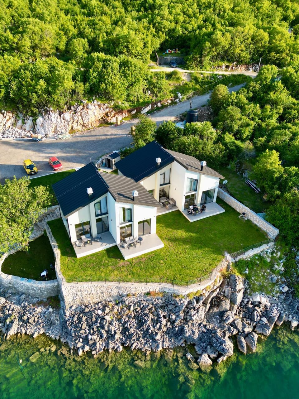 Spring, Natural landscape, Bird's eye view