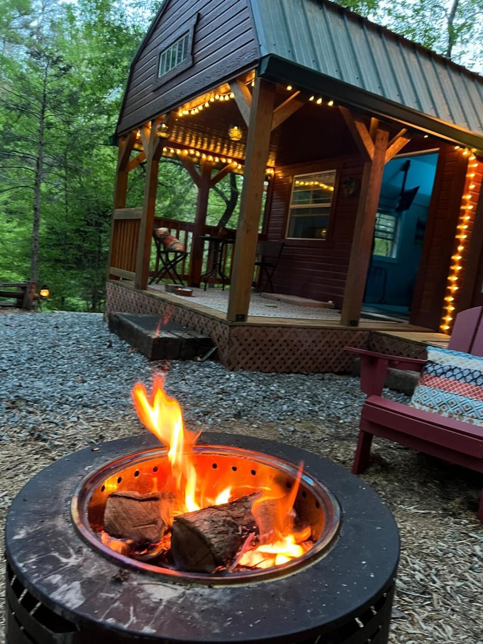 Romantic King-Bed Couples Cabin Lake Lure Cabin in Lake Lure